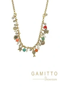 Colar/Pulseira em Banho Ouro Vintage