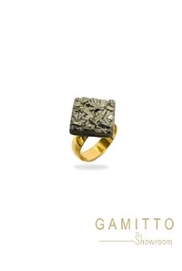 Anel Drusa em Banho Ouro