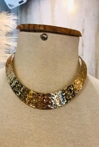 Gargantilha em Banho Ouro