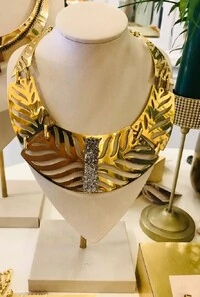 Colar Conceito em Banho Ouro