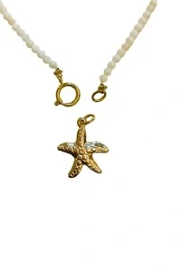 Colar Pérolas Estrela do Mar