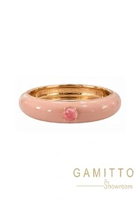 Bracelete Esmaltação em Banho Ouro