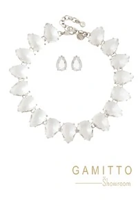 Kit Colar e Brinco em Banho Prata