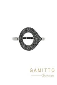 Pulseira Cristais em Banho Prata Vintage