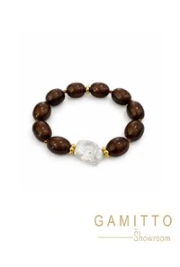 Pulseira Pérola em Banho Ouro