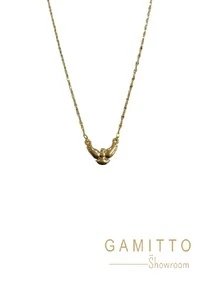 Colar Espírito Santo em Banho Ouro