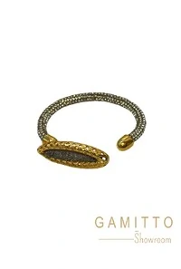 Pulseira Brilhos em Banho Ouro