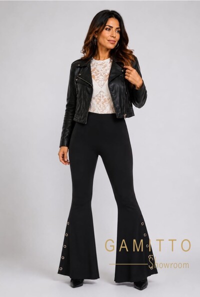 Foto Calça Casual Com Detalhe