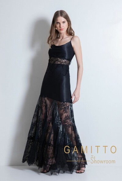 Foto Vestido Longo em Viscose