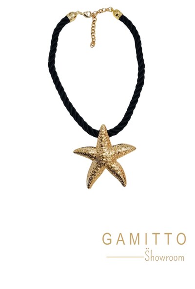 Foto Colar Estrela em Banho Ouro