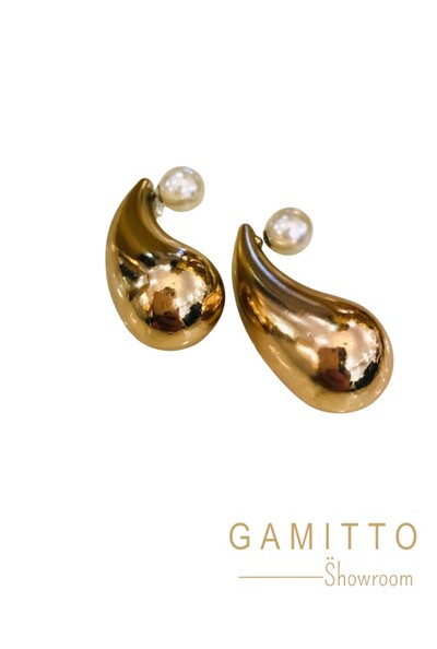 Foto Brinco Com Fecho em Pérolas