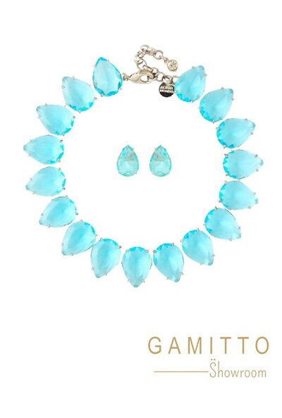 Foto Kit Colar e Brinco em Banho Prata