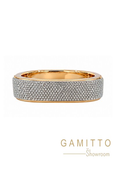 Foto Bracelete Brilhos em Banho Ouro