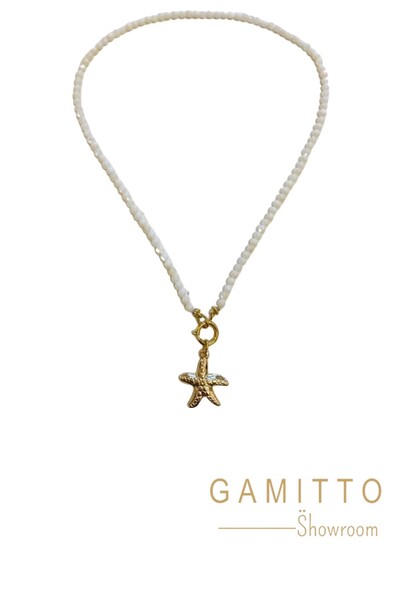 Foto Colar Pérolas Estrela do Mar