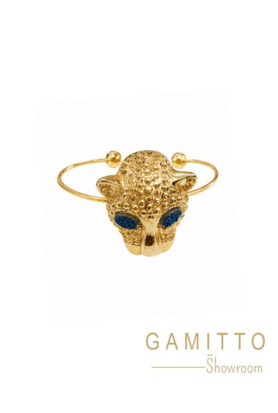 Foto Bracelete Pantera em banho Ouro