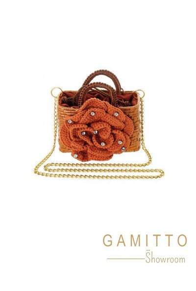 Foto Bag Flor Marrom