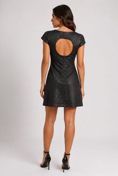 Foto Vestido Alfaiataria Curto
