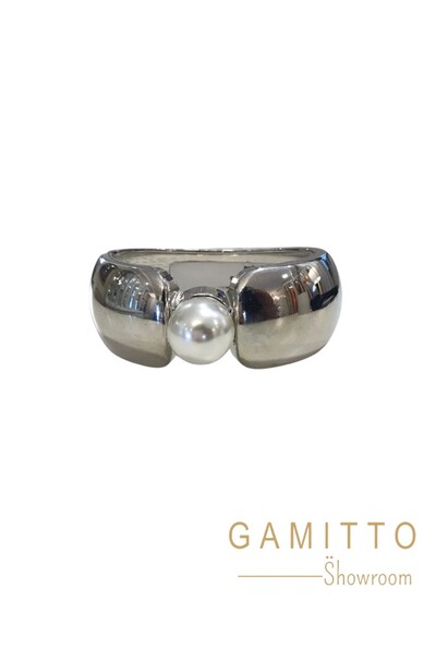 Foto Bracelete Pérola em Banho Prata