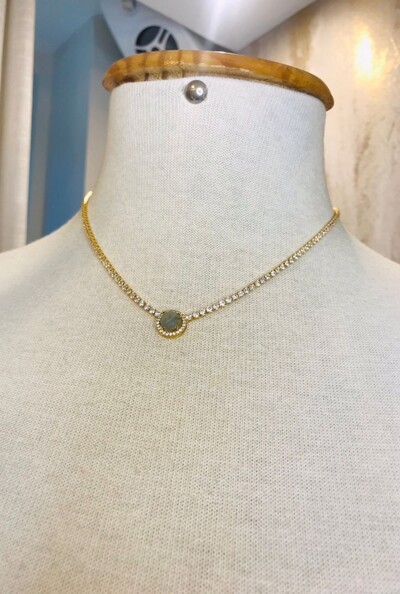 FotoColar Cristais em Banho Ouro