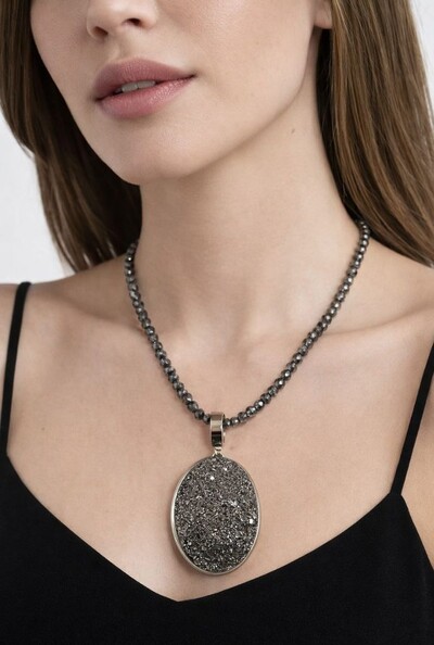 FotoColar Drusa em Banho Prata