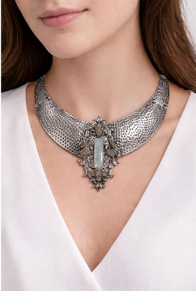 FotoColar Cristal em Banho Prata