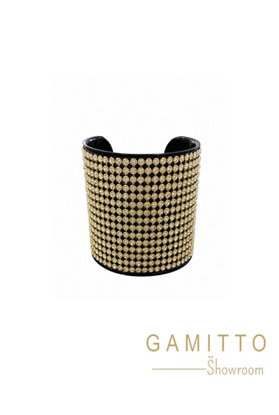 Foto Bracelete Brilhos em Banho Ouro