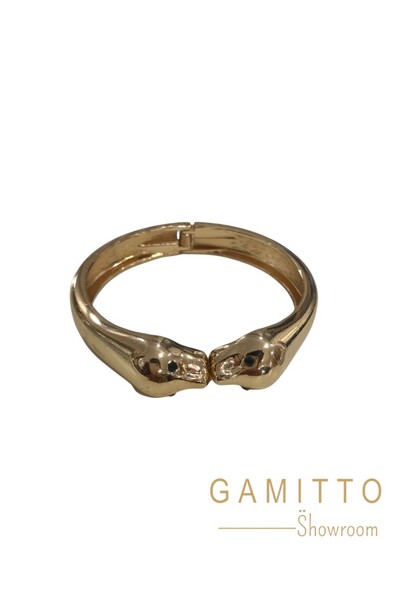 Foto Pulseira Leopardo em Banho Ouro