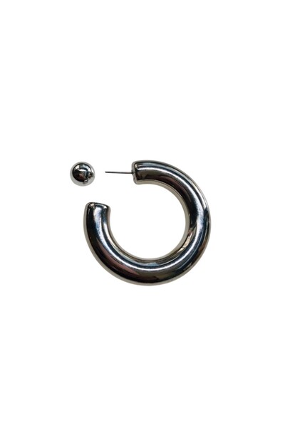 FotoBrinco Argola em Banho Prata