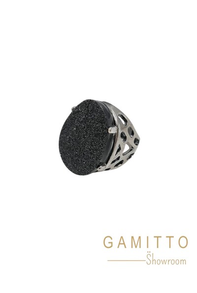 Foto Anel Drusa em Banho Grafite