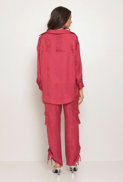 FotoCalça Cargo em Jacquard