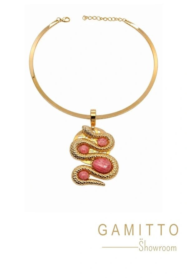 Gargantilha em Banho Ouro