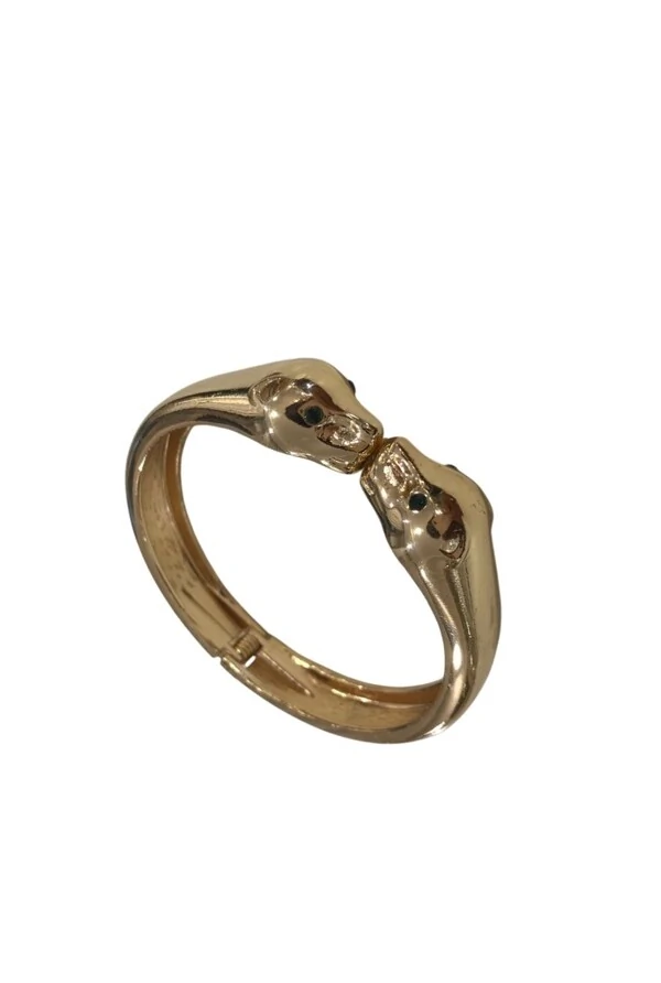 Pulseira Leopardo em Banho Ouro