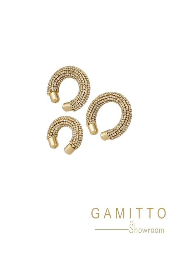 Kit Ear Cuff em Banho Ouro