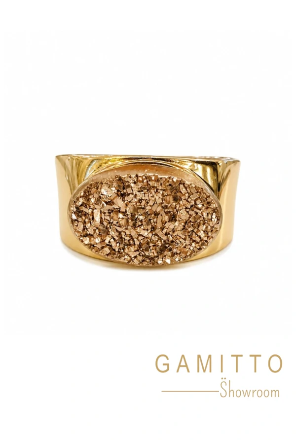 Bracelete Champanhe em Banho Ouro