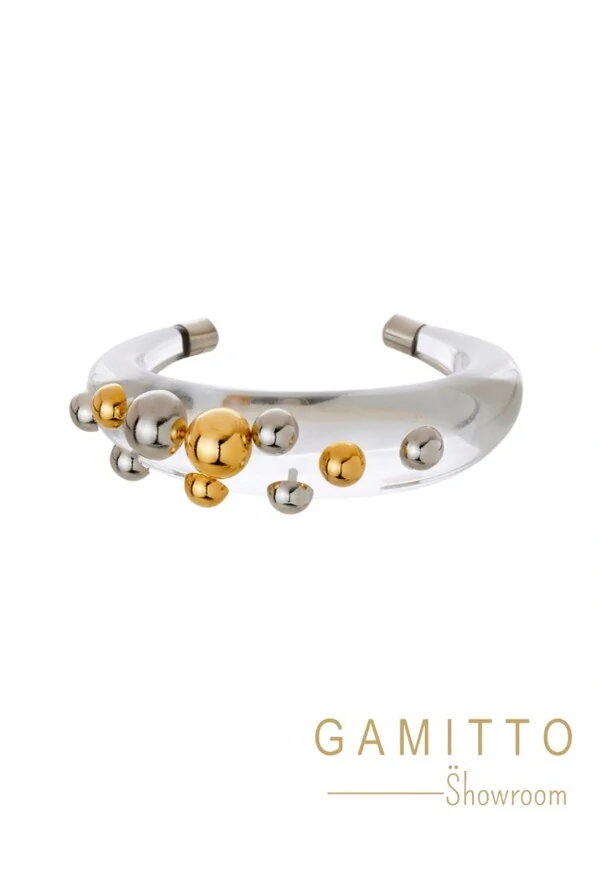 Bracelete Rezina em Mix de Banhos