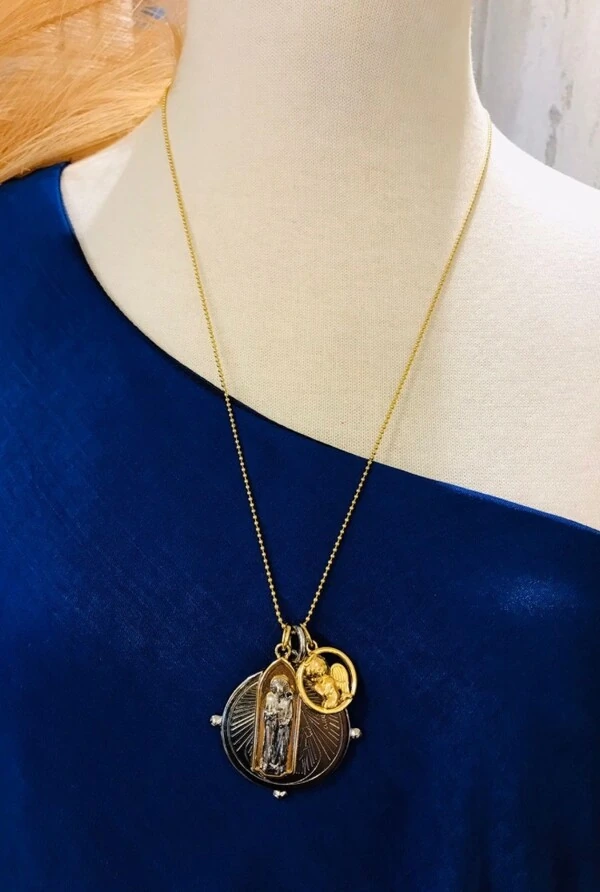 Colar Oração em Mix de Banhos