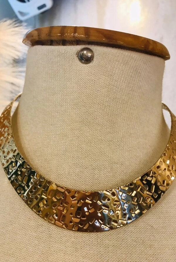 Gargantilha em Banho Ouro