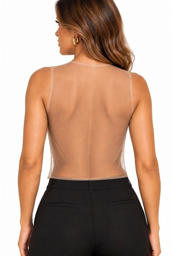 Top Tule Com Detalhes em Renda