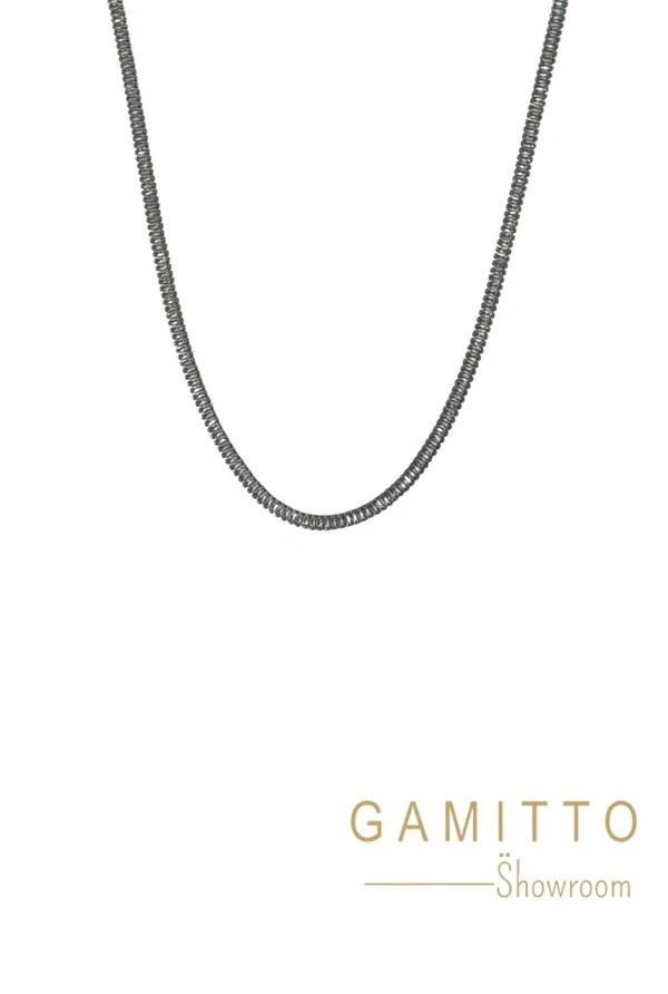 Colar Zircônia em Banho Prata