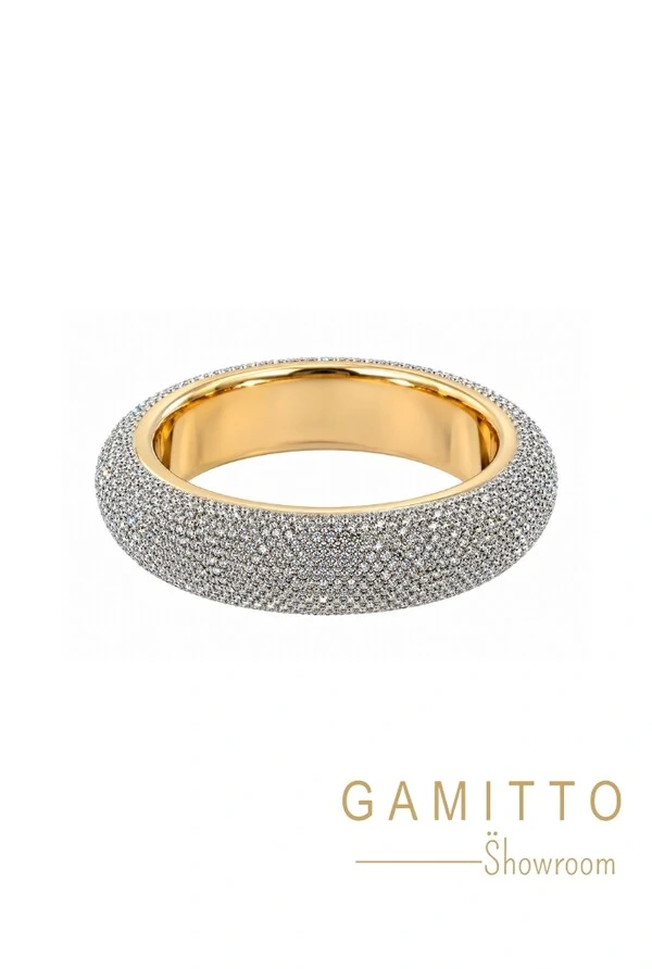Bracelete Brilhos em Banho Ouro