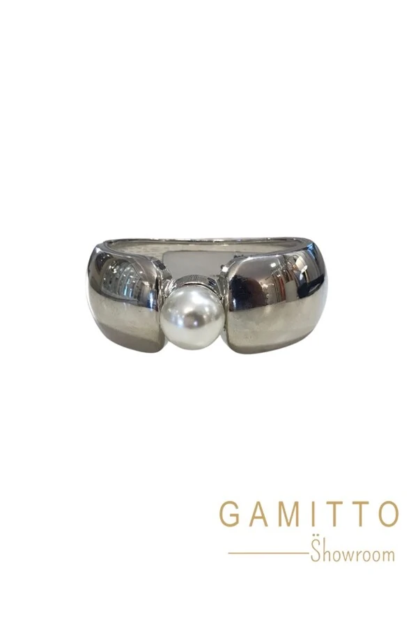 Bracelete Pérola em Banho Prata