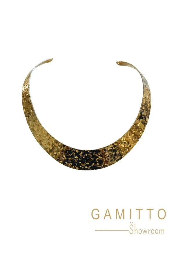 Gargantilha em Banho Ouro