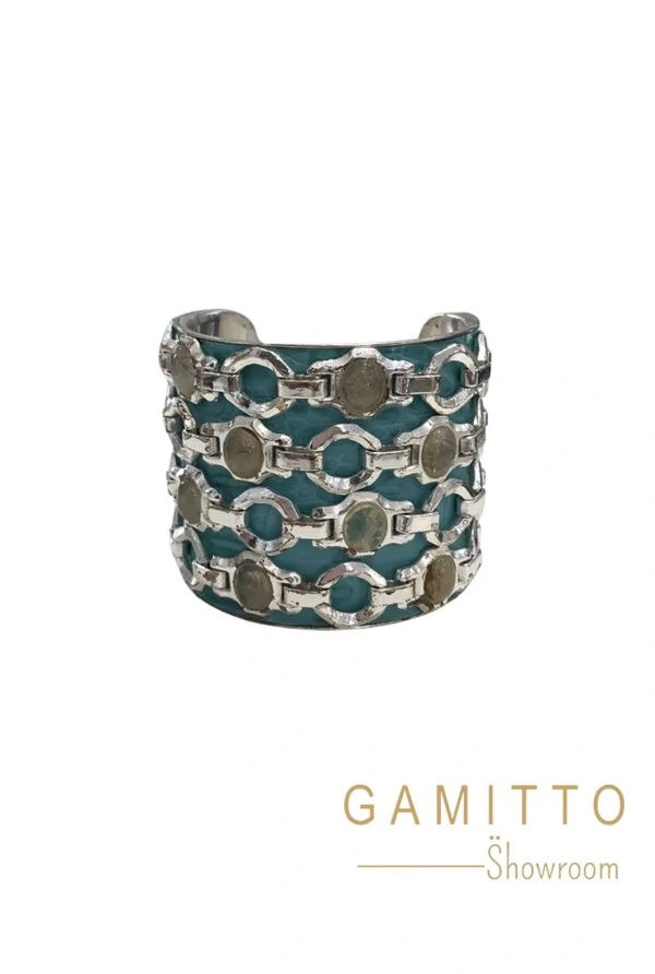 Bracelete Elos em Banho Prata