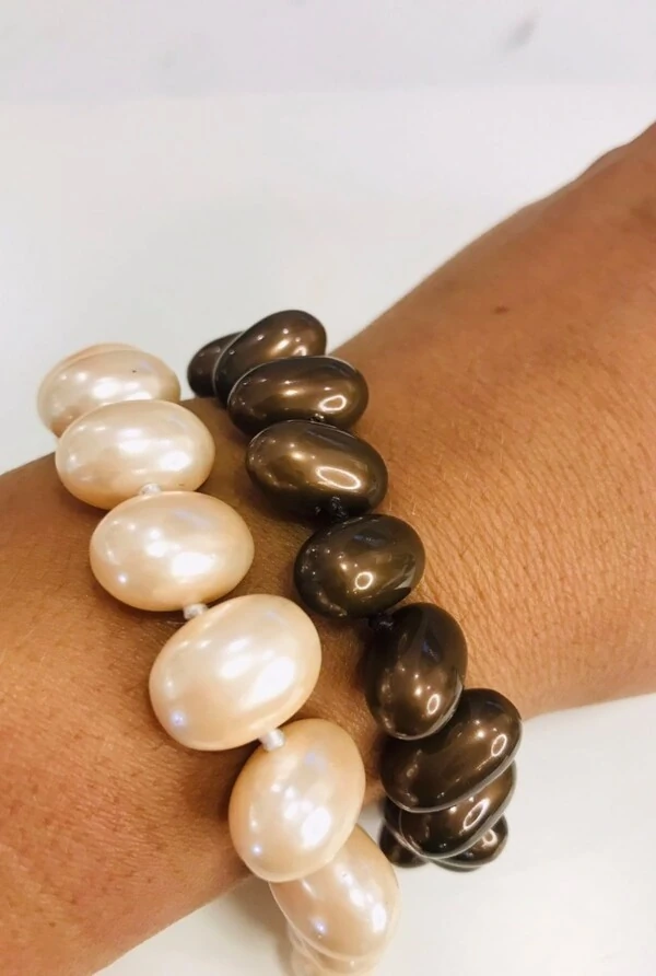 Pulseira Pérolas em Banho Ouro