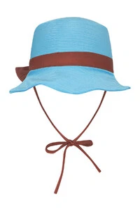 Chapeu Laço Kids Azur & Cappuccino