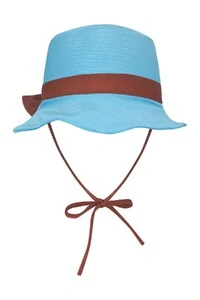 Chapeu Laço Kids Azur & Cappuccino