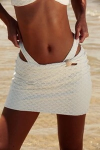 Saia Milagres Crochet Off White