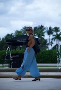 Calça Joana Azul Celeste