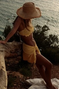 Pareo Turks Amarelo Polen