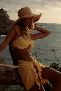 Top Santorini Laser Amarelo Polen